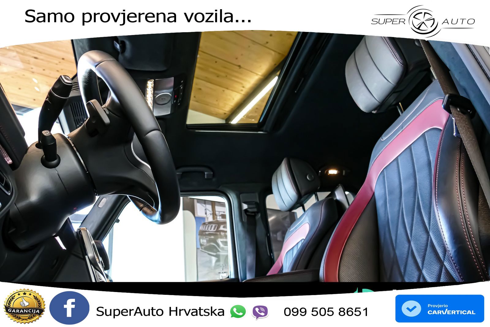 Mercedes G 500 Long V8 (422 KS) 4MATIC 9G-TRONIC AMG LED+GR SJED+ACC