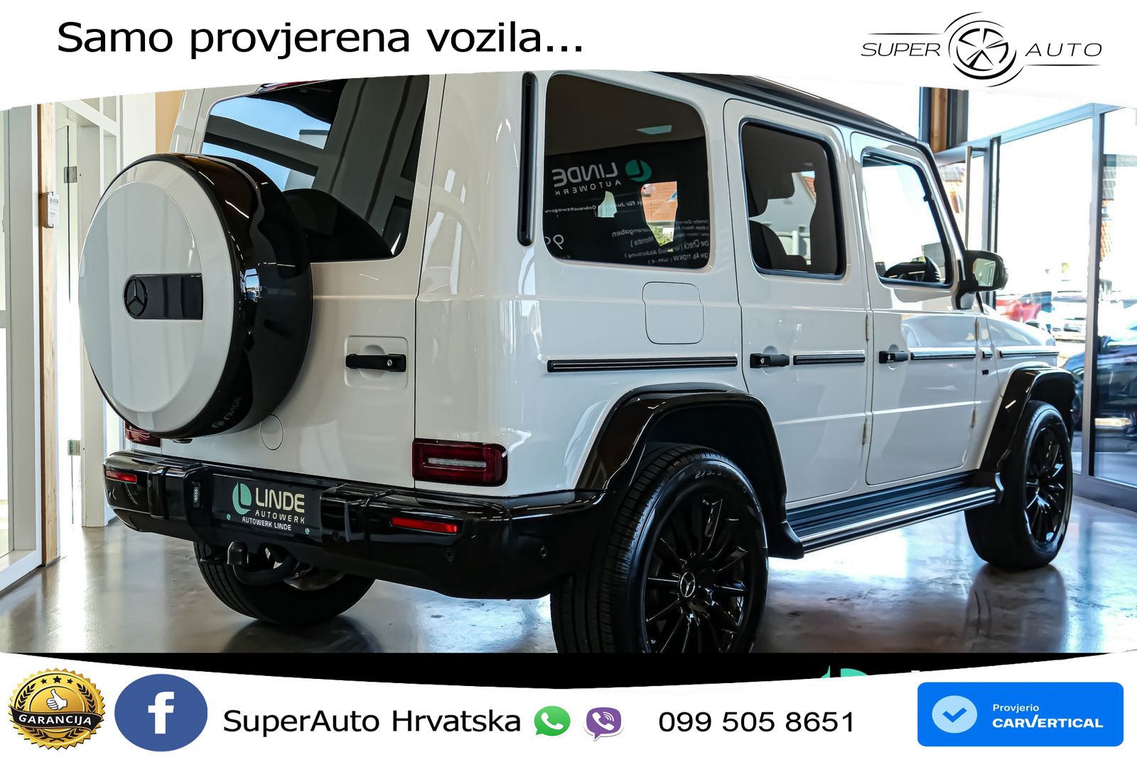 Mercedes G 500 Long V8 (422 KS) 4MATIC 9G-TRONIC AMG LED+GR SJED+ACC