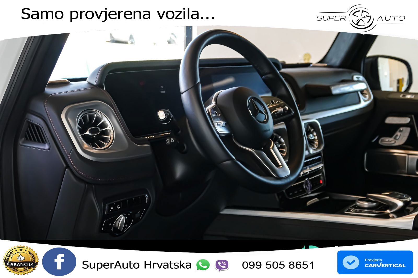 Mercedes G 500 Long V8 (422 KS) 4MATIC 9G-TRONIC AMG LED+GR SJED+ACC