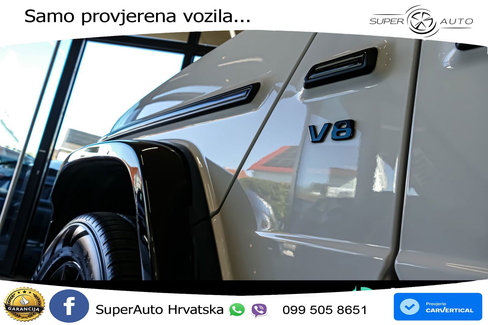 Mercedes G 500 Long V8 (422 KS) 4MATIC 9G-TRONIC AMG LED+GR SJED+ACC