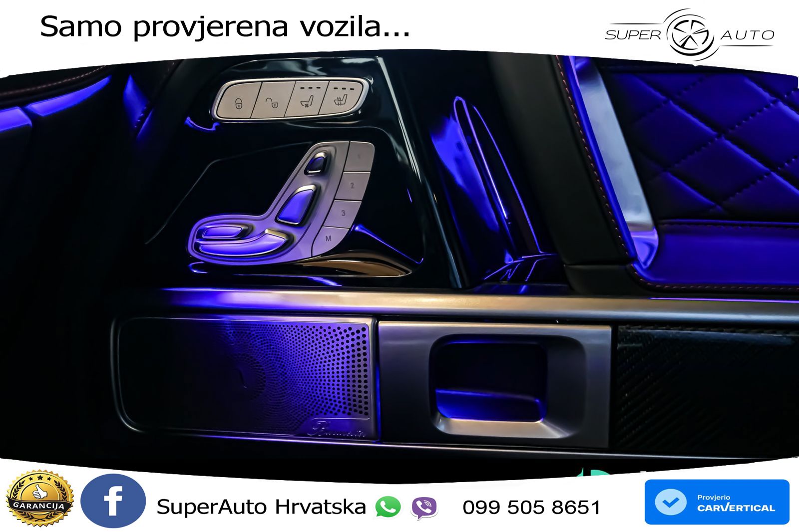 Mercedes G 500 Long V8 (422 KS) 4MATIC 9G-TRONIC AMG LED+GR SJED+ACC