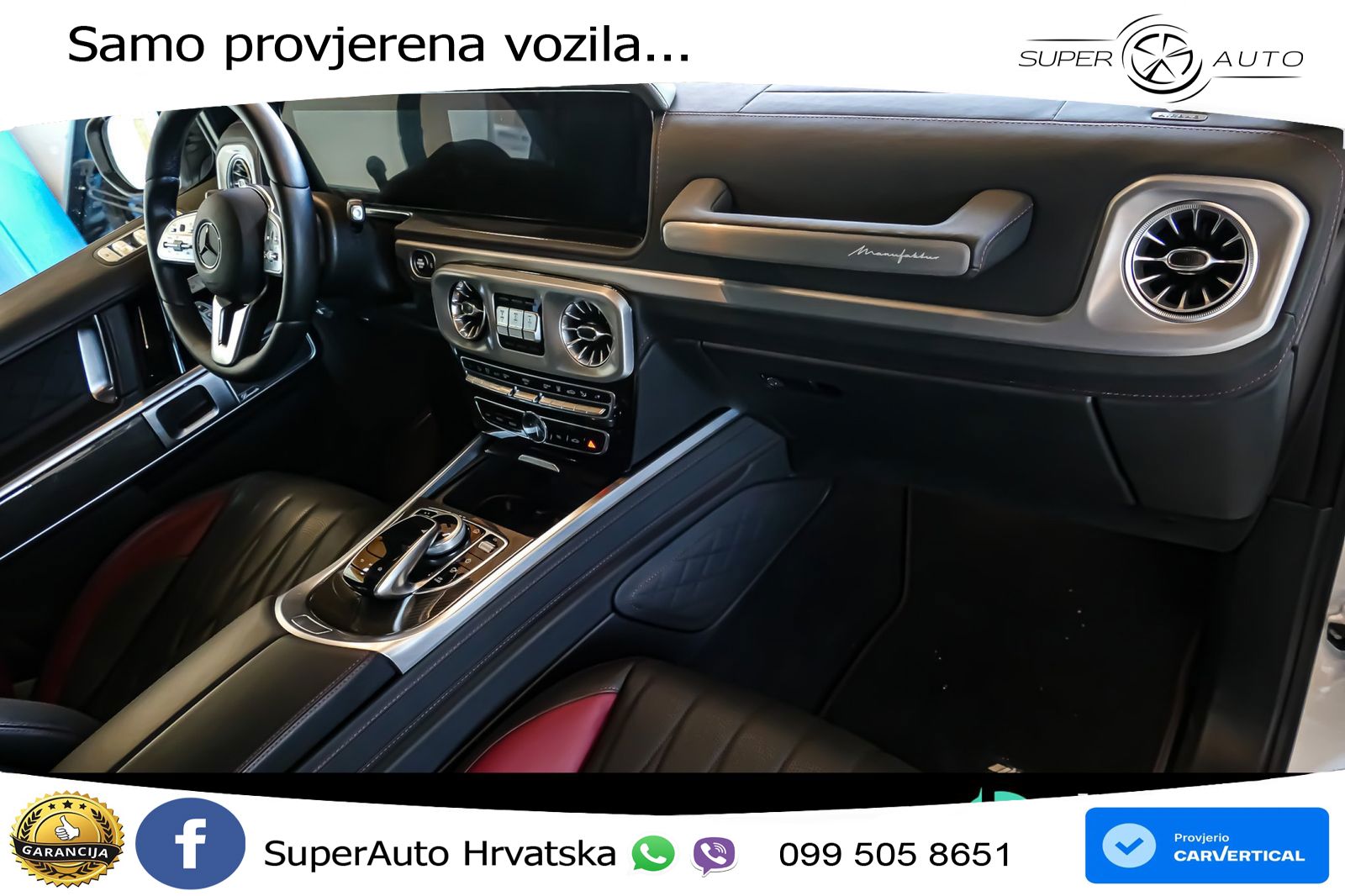 Mercedes G 500 Long V8 (422 KS) 4MATIC 9G-TRONIC AMG LED+GR SJED+ACC