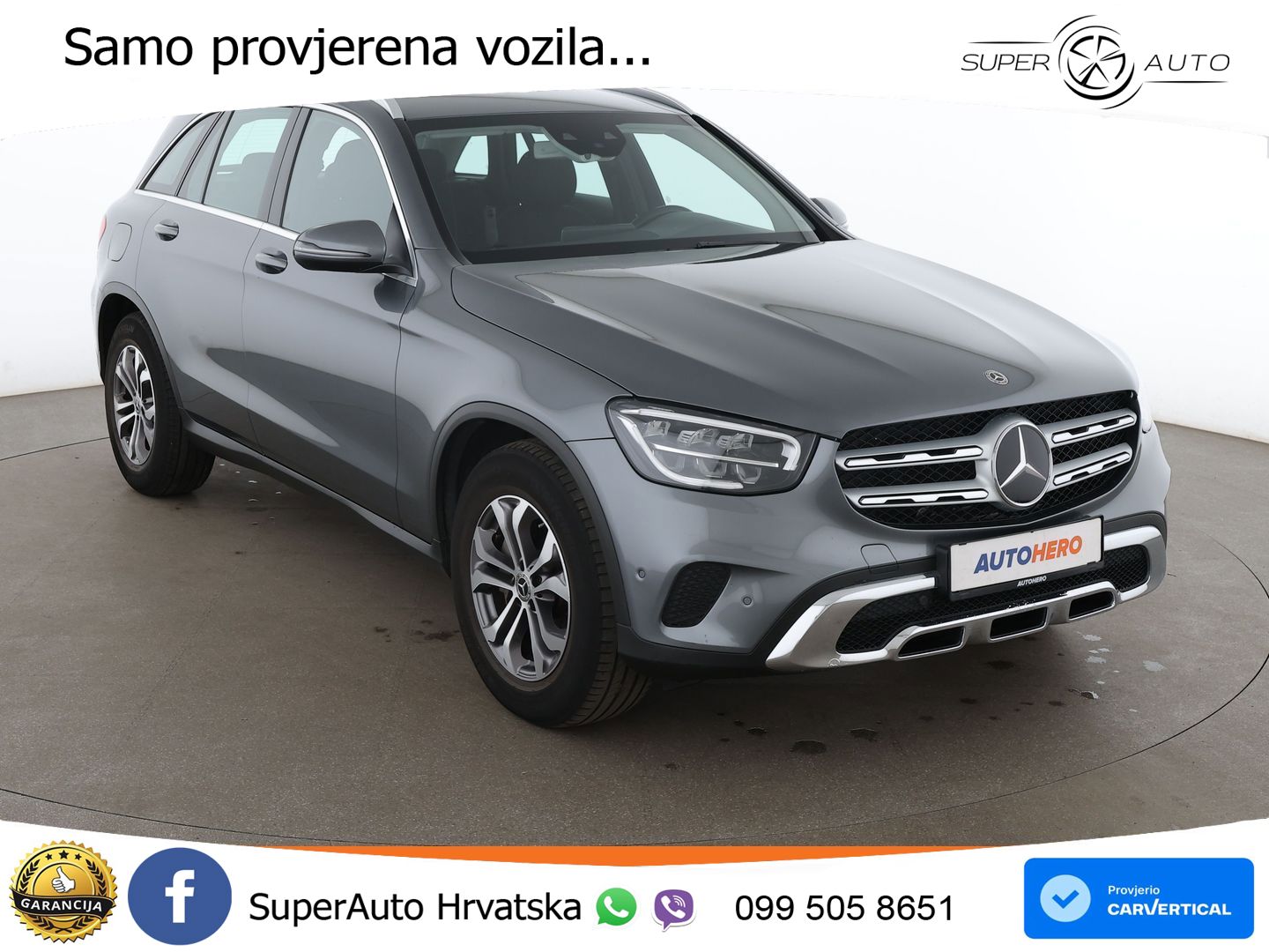 Mercedes GLC 220d (194 KS) 4MATIC G-TRONIC LED+GR SJED+ACC