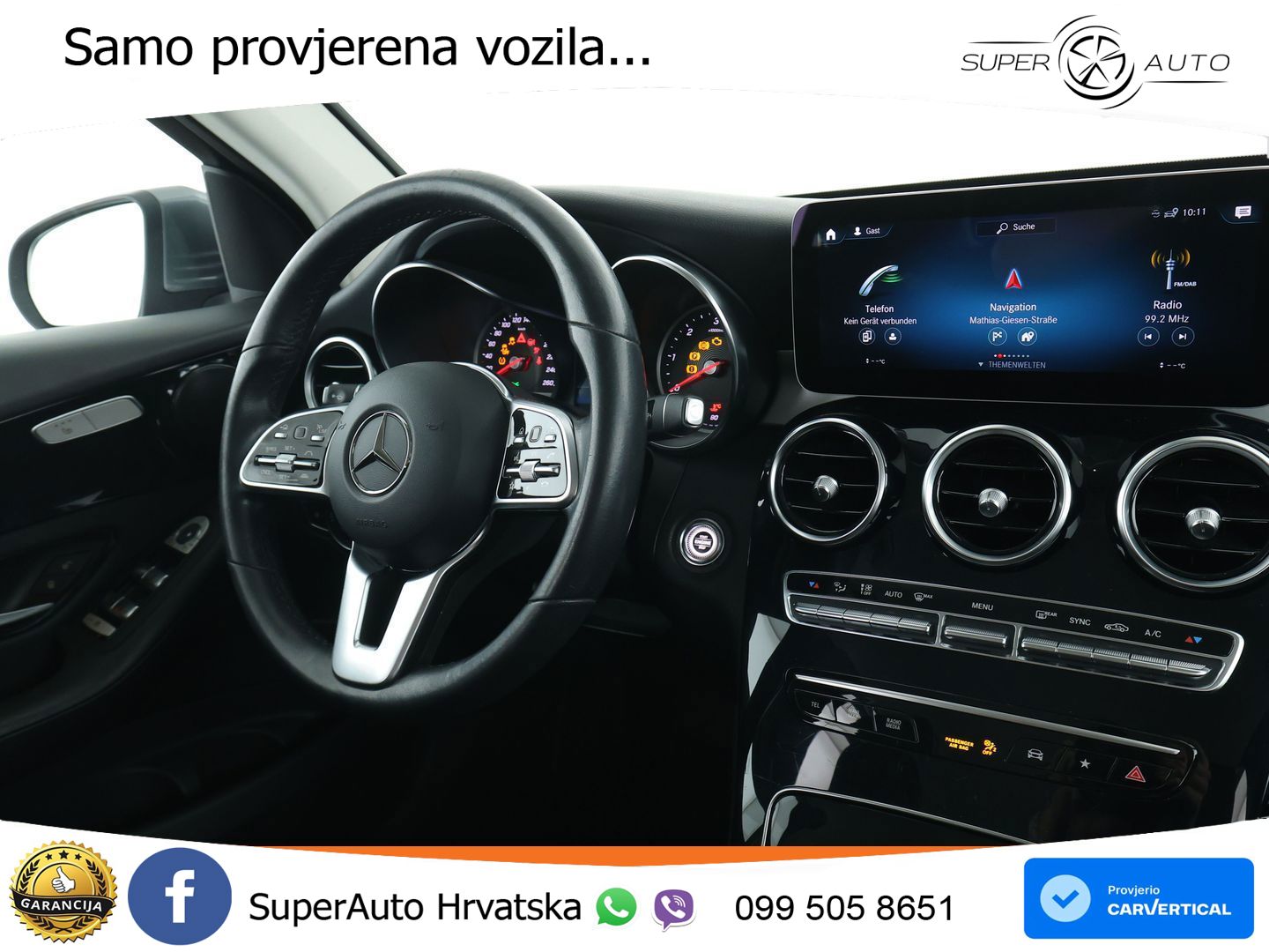 Mercedes GLC 220d (194 KS) 4MATIC G-TRONIC LED+GR SJED+ACC