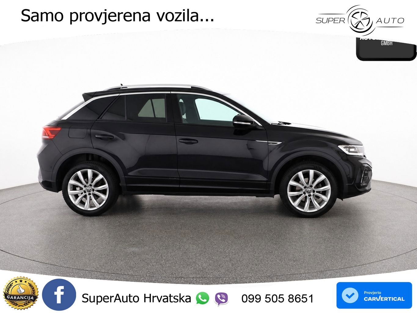 Volkswagen T-Roc 1.5 TSI (150 KS) DSG R-Line LED+GR SJED+ACC