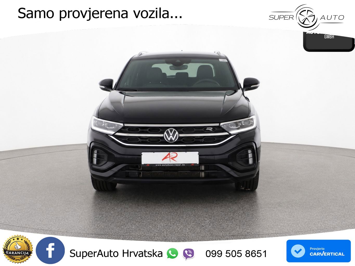 Volkswagen T-Roc 1.5 TSI (150 KS) DSG R-Line LED+GR SJED+ACC