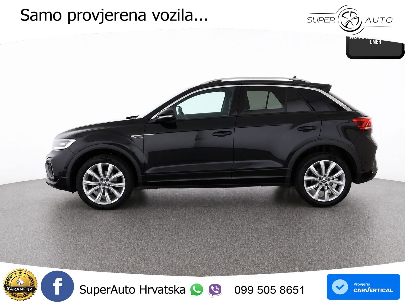 Volkswagen T-Roc 1.5 TSI (150 KS) DSG R-Line LED+GR SJED+ACC