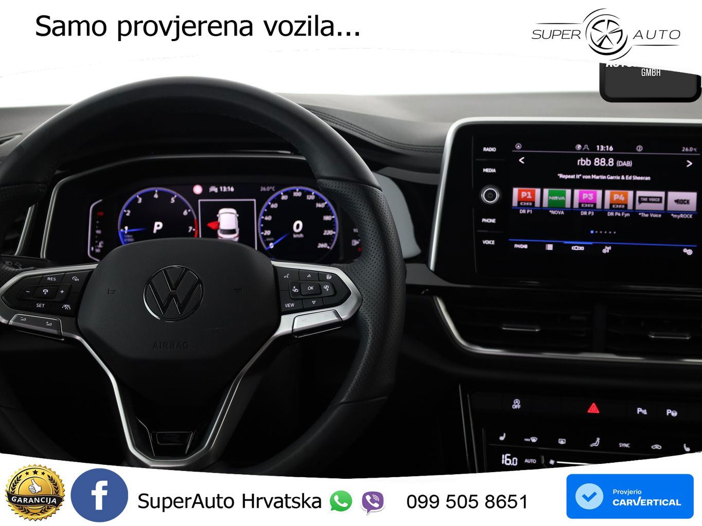 Volkswagen T-Roc 1.5 TSI (150 KS) DSG R-Line LED+GR SJED+ACC