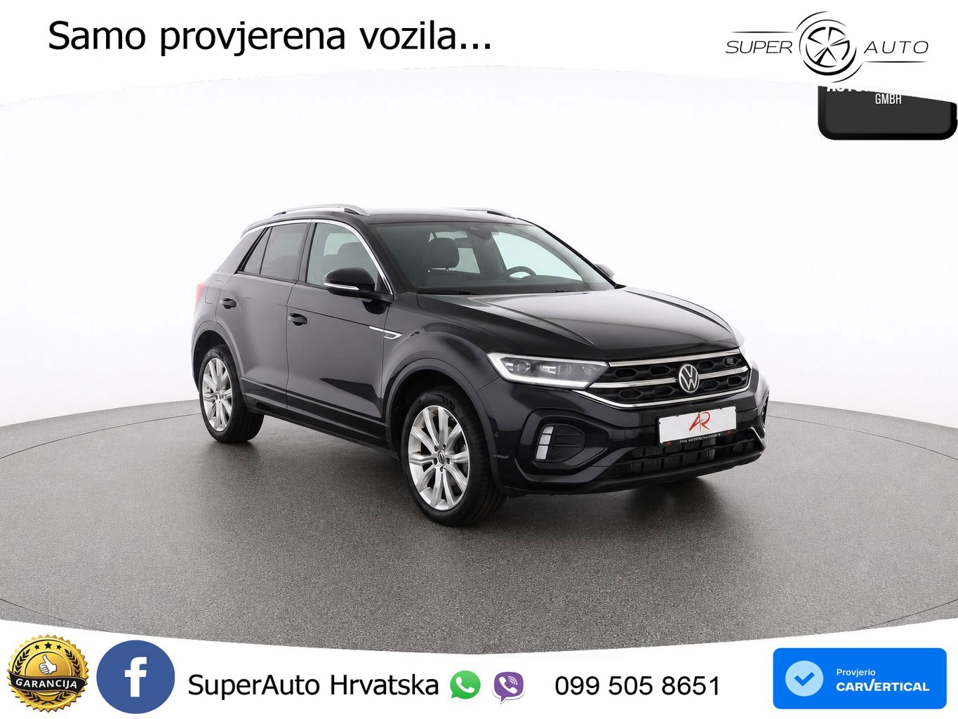 Volkswagen T-Roc 1.5 TSI (150 KS) DSG R-Line LED+GR SJED+ACC