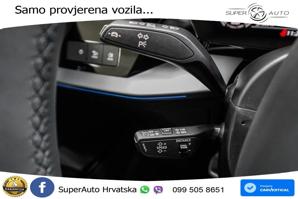 Audi A3 Sportback 40 TFSI (204 KS) quattro S tronic LED+GR SJED+ACC