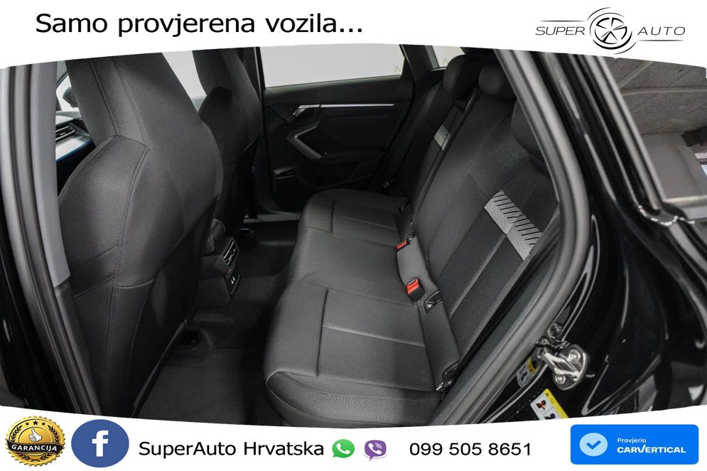 Audi A3 Sportback 40 TFSI (204 KS) quattro S tronic LED+GR SJED+ACC