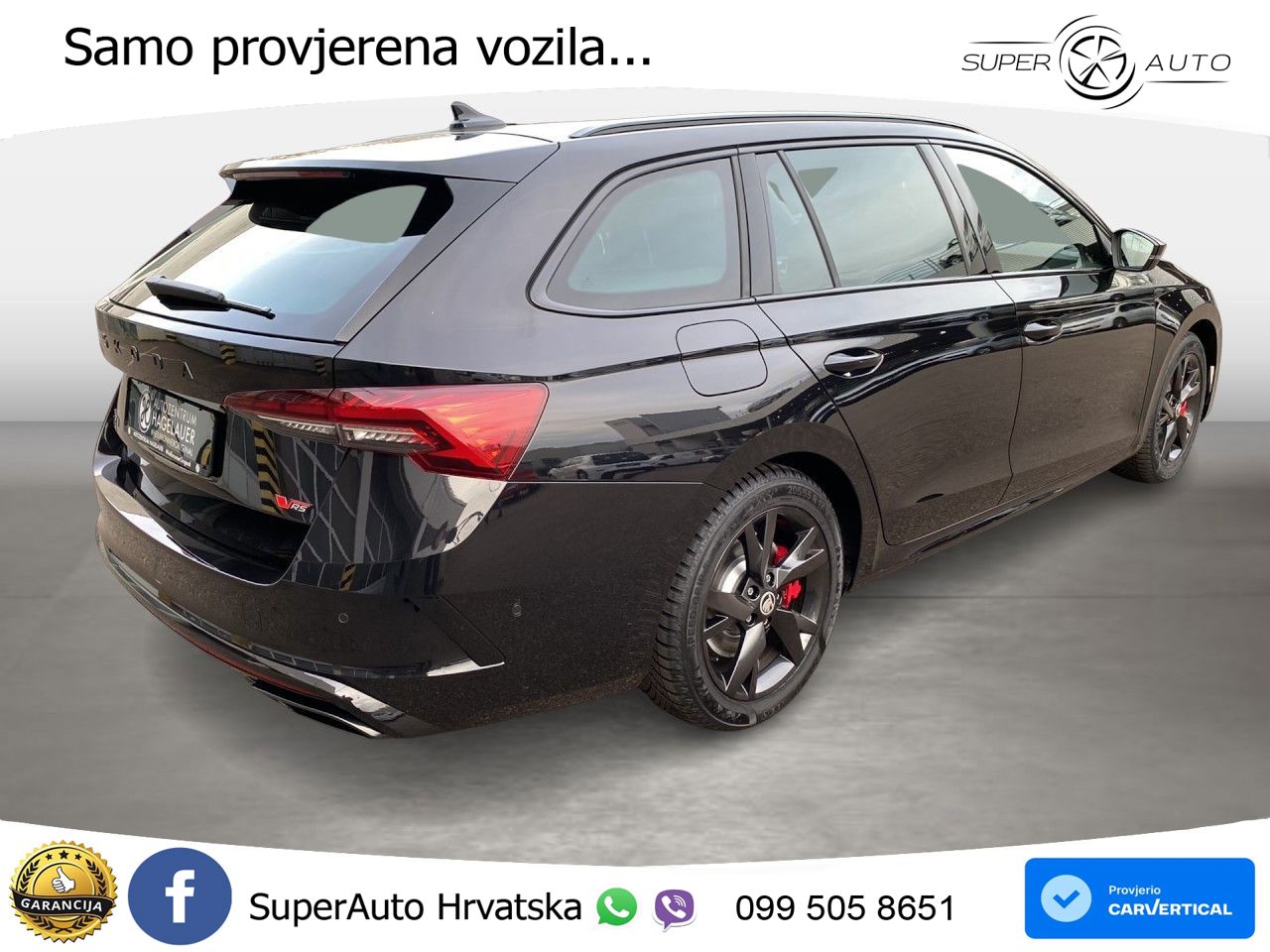 Škoda Octavia Combi RS 2.0 TSI (265 KS) DSG LED+GR SJED+ACC