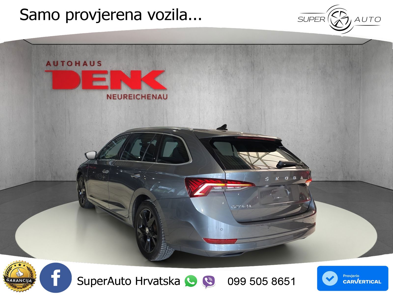 Škoda Octavia Combi 1.5 TSI (150 KS) DSG Selection LED+GR SJED+ACC
