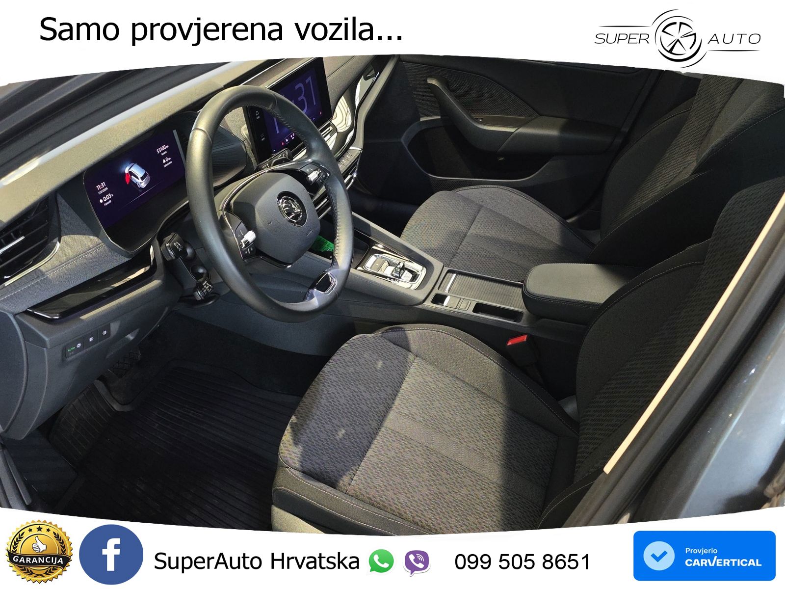 Škoda Octavia Combi 1.5 TSI (150 KS) DSG Selection LED+GR SJED+ACC