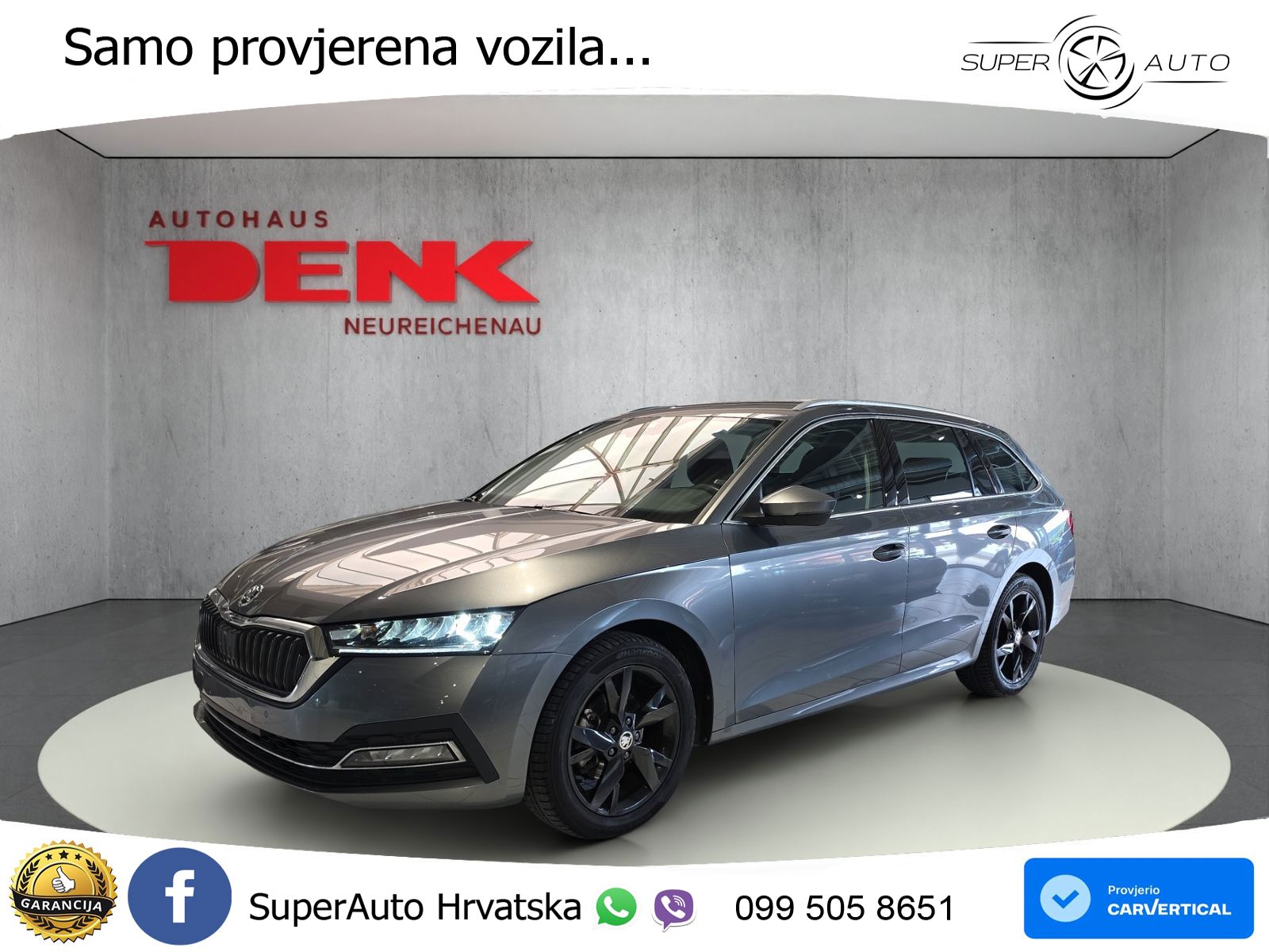 Škoda Octavia Combi 1.5 TSI (150 KS) DSG Selection LED+GR SJED+ACC