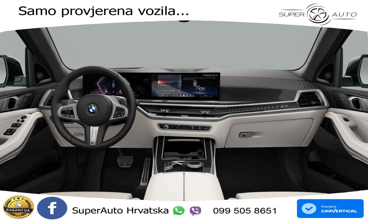BMW X7 40d (352 KS) xDrive Steptronic M Sport ACC+HEAD+4xGR SJED+360+PANO