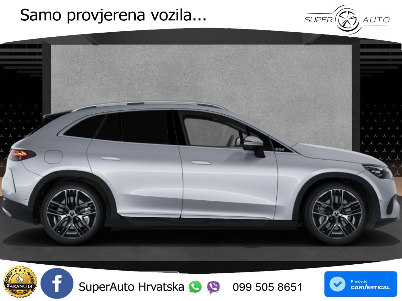 Mercedes EQE SUV 350+ 105 kWh (320 KS) ACC+GR SJED+360+PANO