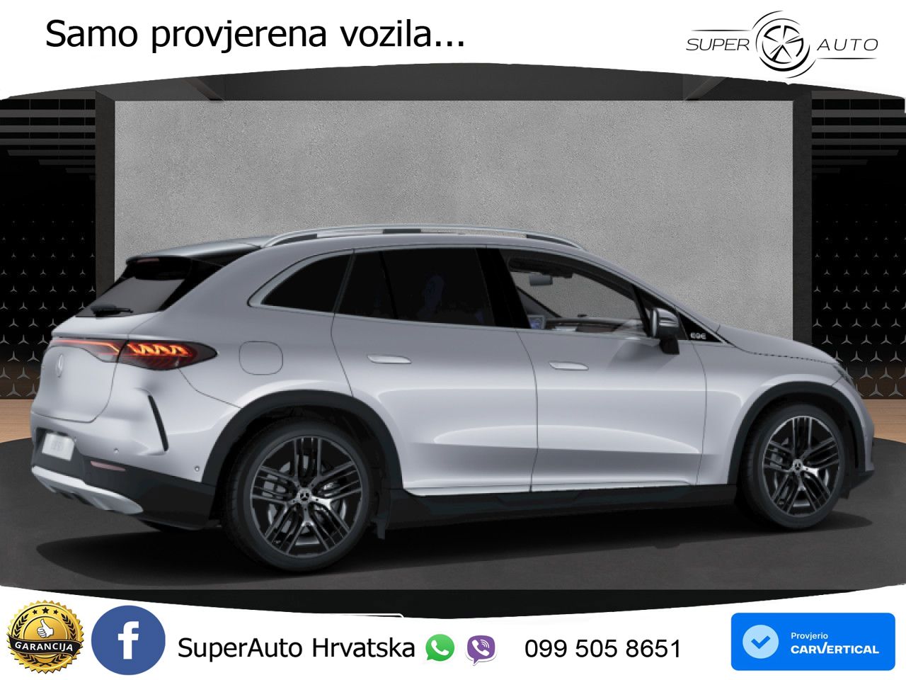 Mercedes EQE SUV 350+ 105 kWh (320 KS) ACC+GR SJED+360+PANO