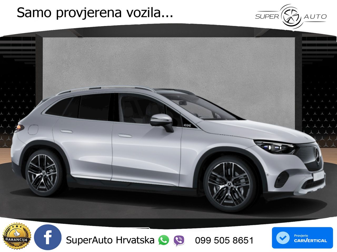 Mercedes EQE SUV 350+ 105 kWh (320 KS) ACC+GR SJED+360+PANO