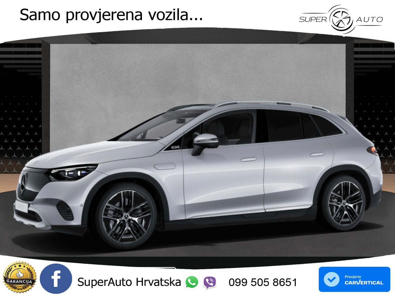 Mercedes EQE SUV 350+ 105 kWh (320 KS) ACC+GR SJED+360+PANO
