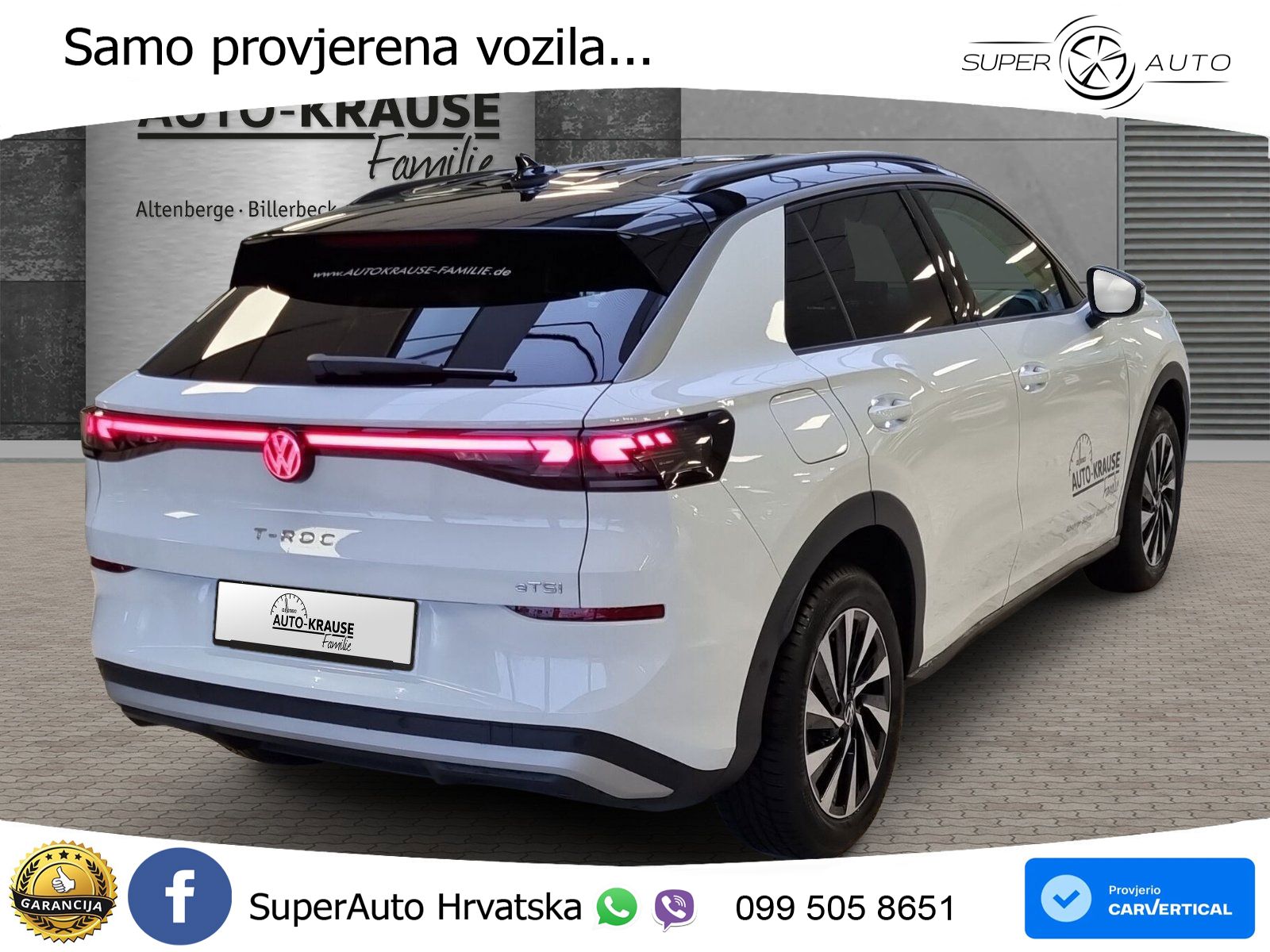 Volkswagen T-Roc II 1.5 eTSI (150 KS)  DSG LED+GR SJED+ACC