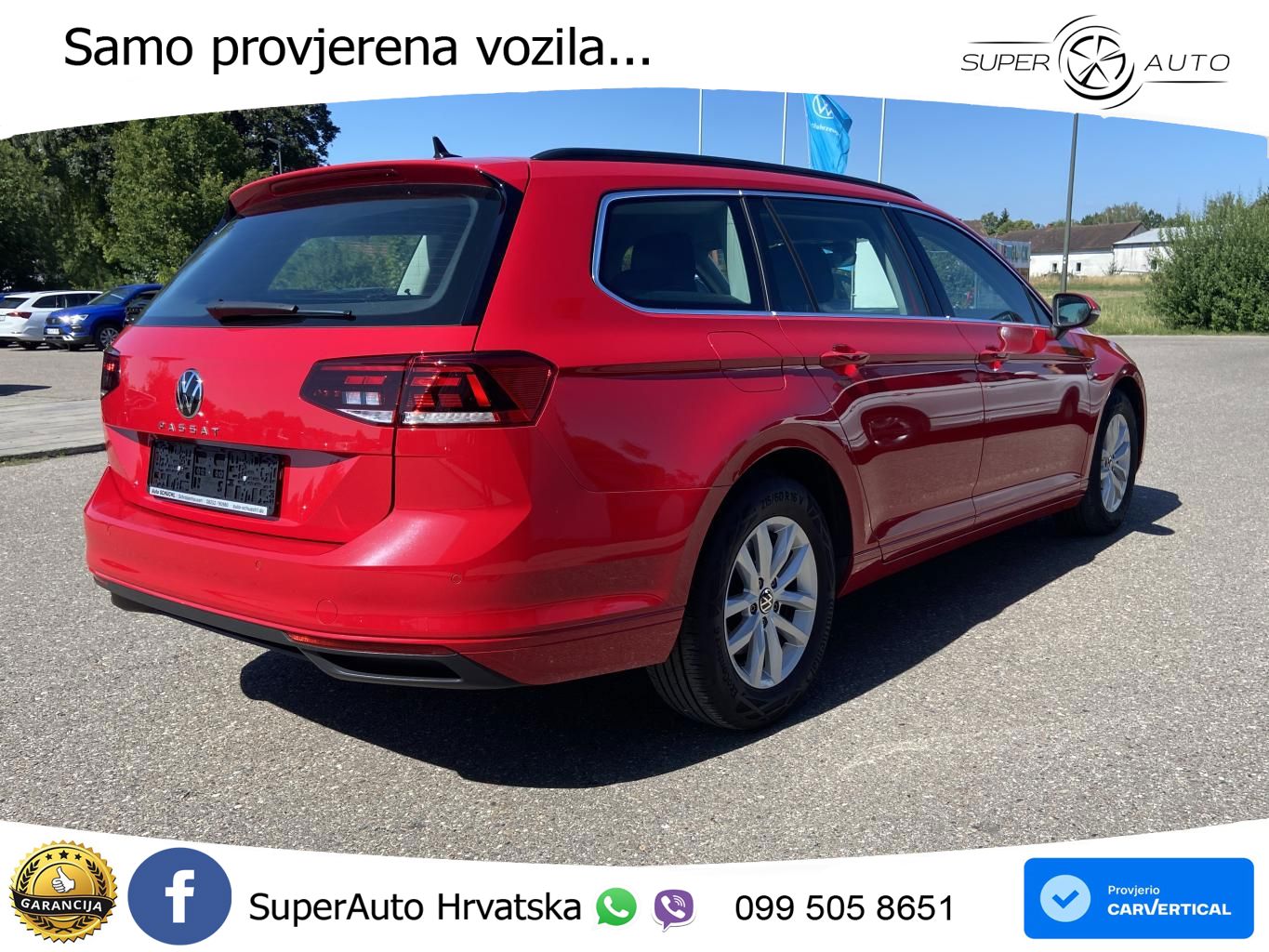 Volkswagen Passat Variant 2.0 TDI (122 KS) DSG Business LED+GR SJED+ACC