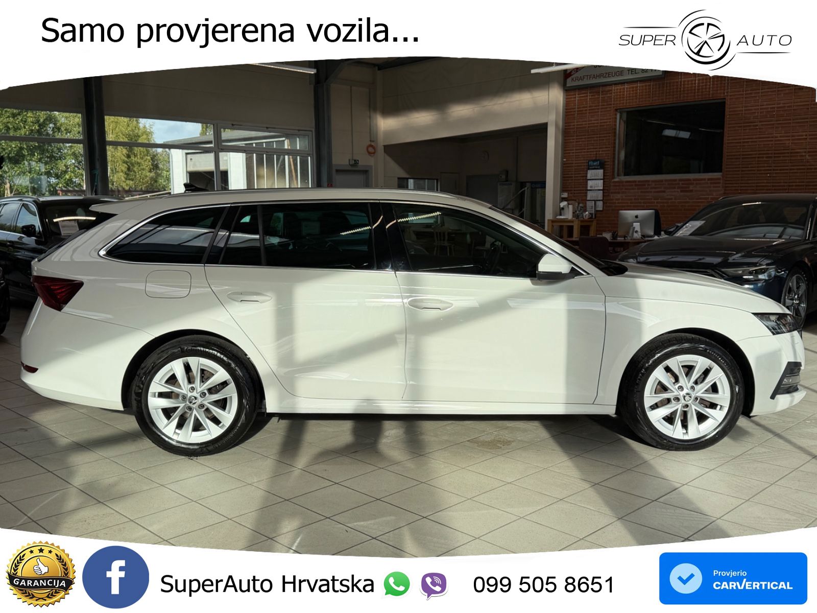 Škoda Octavia Combi 2.0 TDI (150 KS) DSG LED+GR SJED+ACC