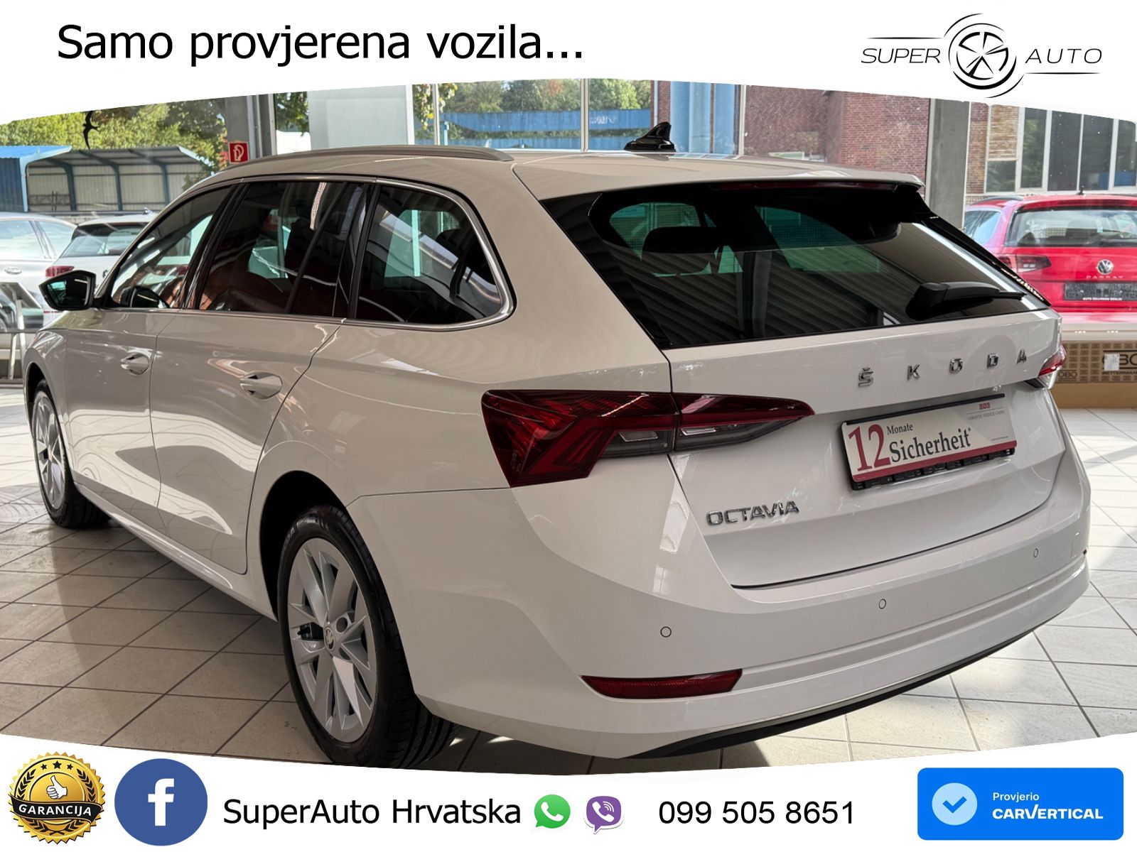 Škoda Octavia Combi 2.0 TDI (150 KS) DSG LED+GR SJED+ACC