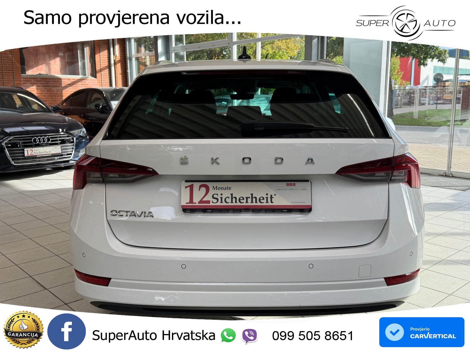 Škoda Octavia Combi 2.0 TDI (150 KS) DSG LED+GR SJED+ACC