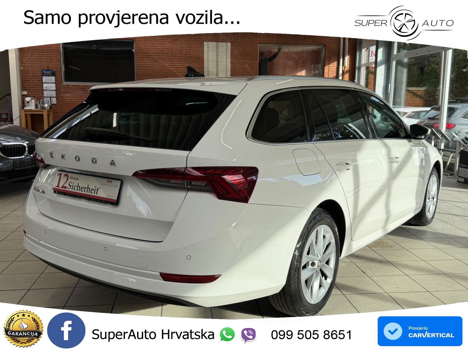 Škoda Octavia Combi 2.0 TDI (150 KS) DSG LED+GR SJED+ACC
