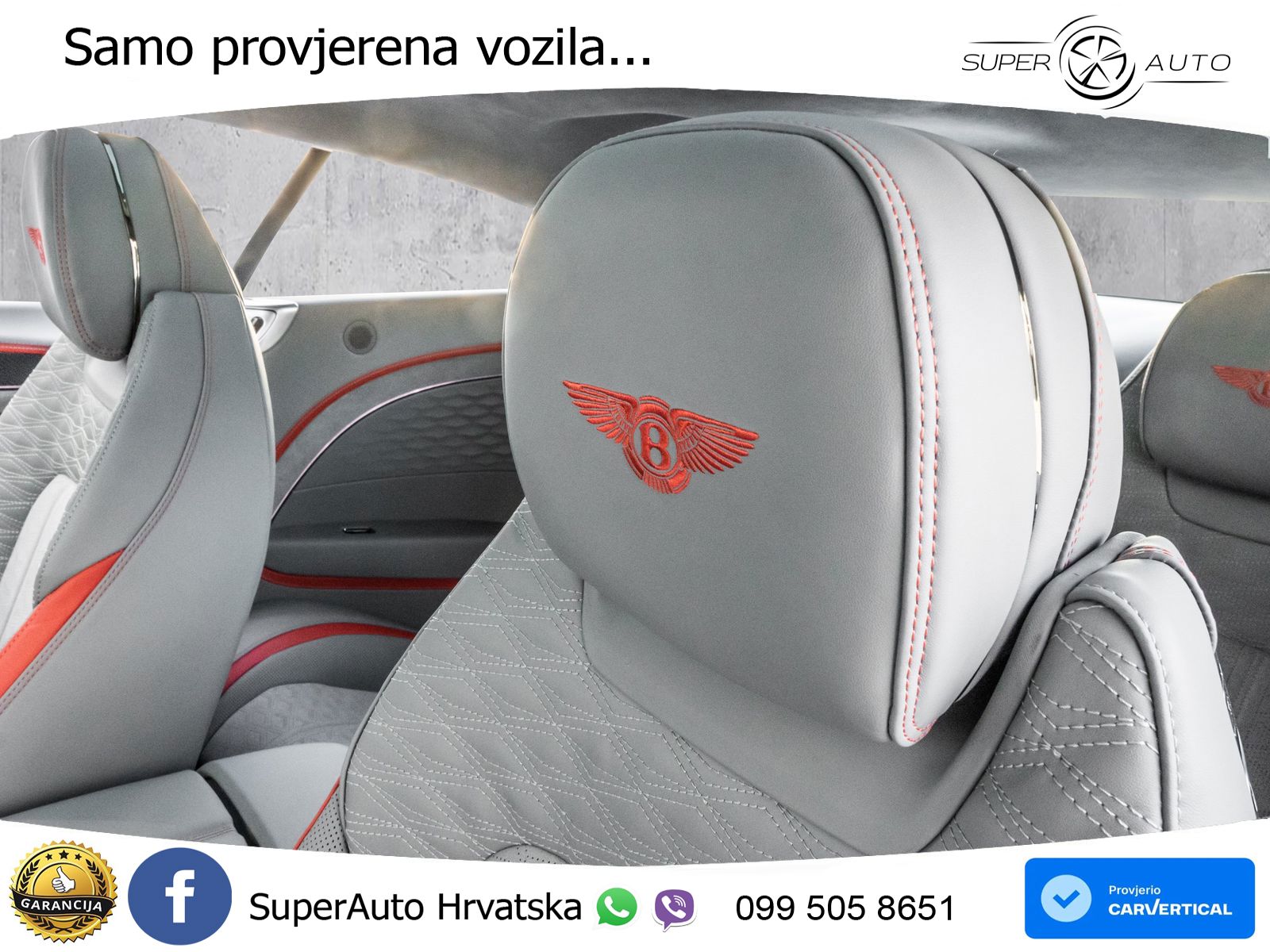 Bentley Continental GT IV 4.0 V8 TFSi (782 KS) AWD DCT ZRAČNI+ACC+GR SJED+KAM+PANO