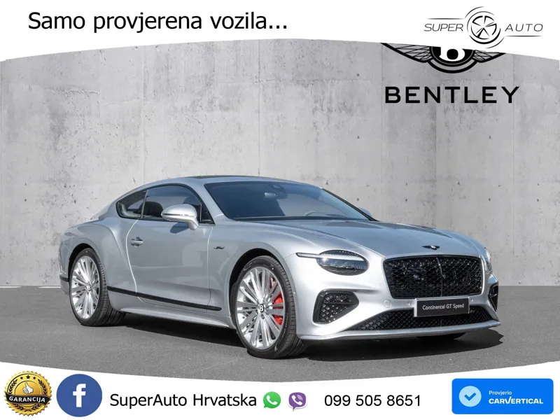 Bentley Continental GT IV 4.0 V8 TFSi (782 KS) AWD DCT ZRAČNI+ACC+GR SJED+KAM+PANO