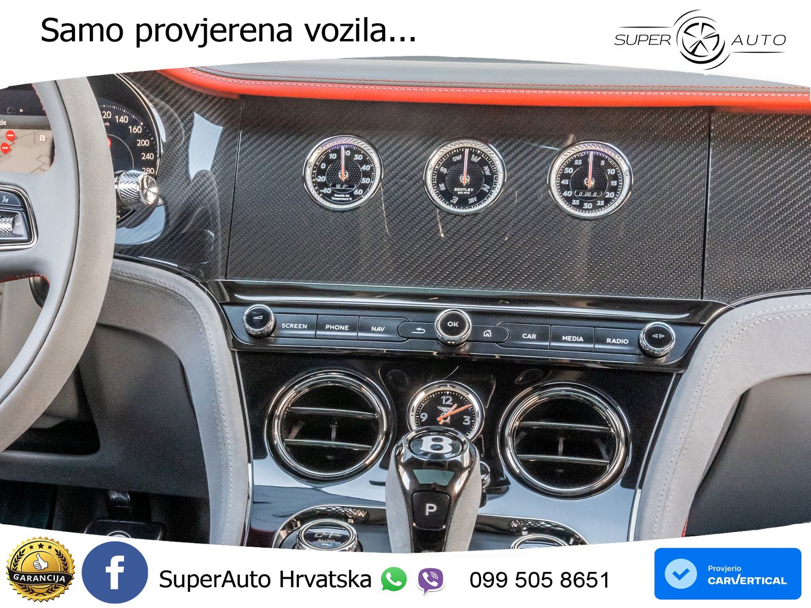 Bentley Continental GT IV 4.0 V8 TFSi (782 KS) AWD DCT ZRAČNI+ACC+GR SJED+KAM+PANO