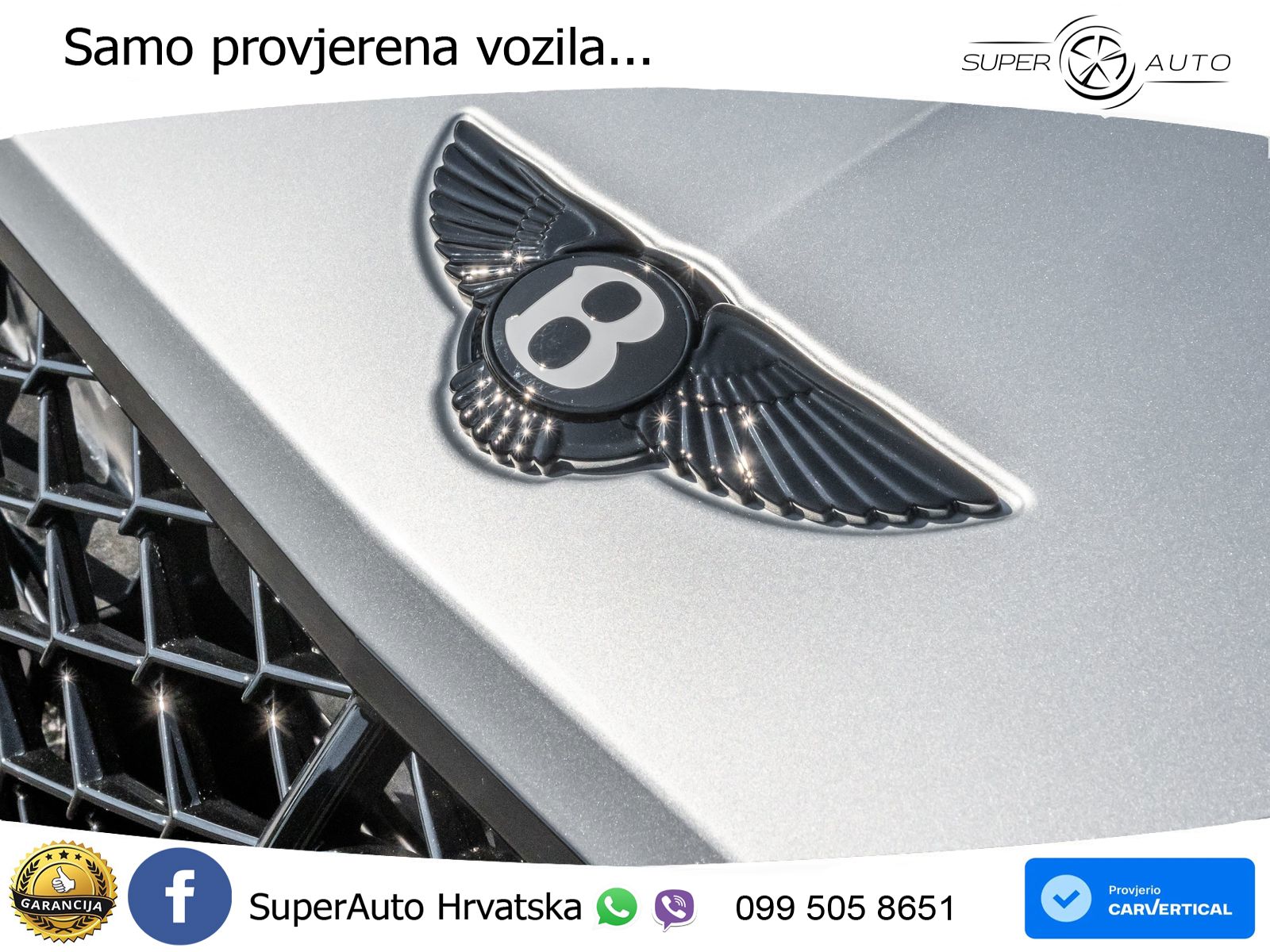 Bentley Continental GT IV 4.0 V8 TFSi (782 KS) AWD DCT ZRAČNI+ACC+GR SJED+KAM+PANO