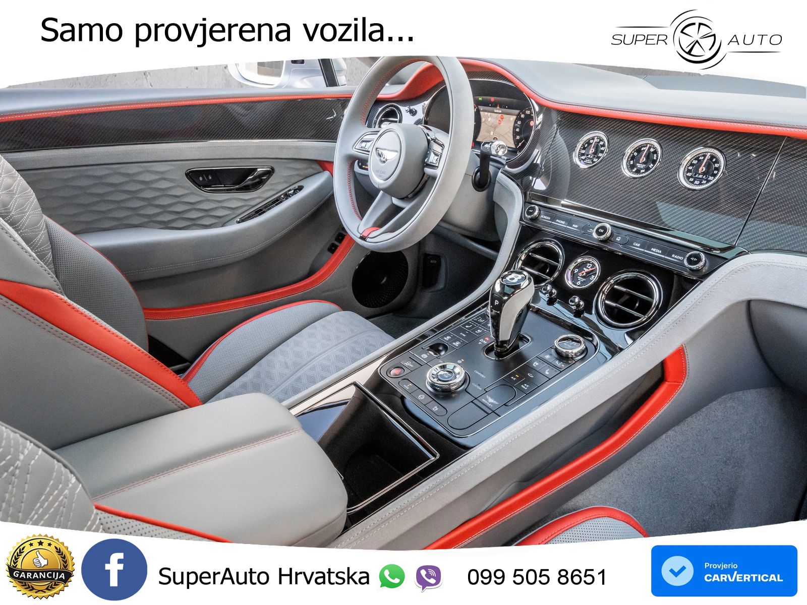 Bentley Continental GT IV 4.0 V8 TFSi (782 KS) AWD DCT ZRAČNI+ACC+GR SJED+KAM+PANO
