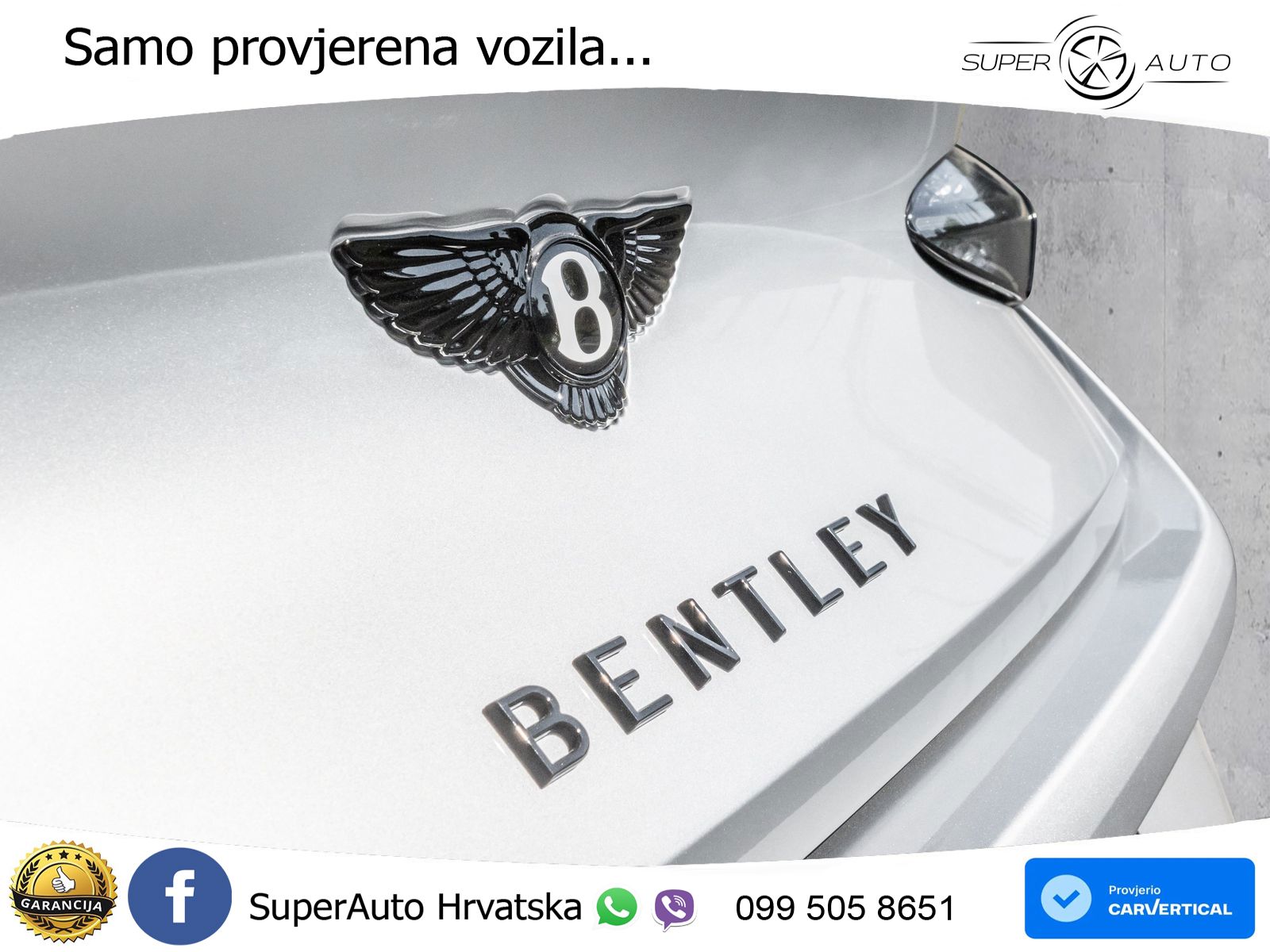 Bentley Continental GT IV 4.0 V8 TFSi (782 KS) AWD DCT ZRAČNI+ACC+GR SJED+KAM+PANO