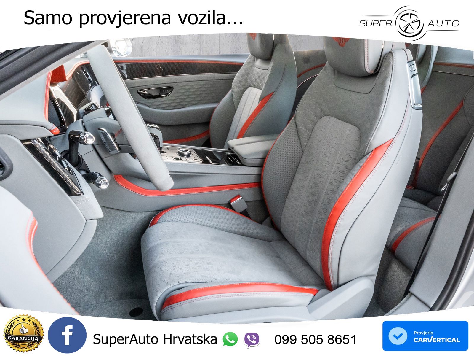 Bentley Continental GT IV 4.0 V8 TFSi (782 KS) AWD DCT ZRAČNI+ACC+GR SJED+KAM+PANO