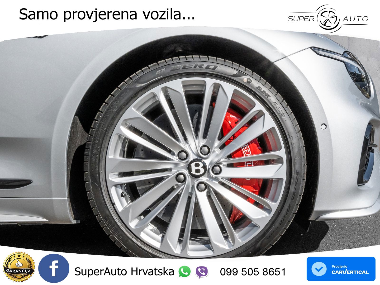 Bentley Continental GT IV 4.0 V8 TFSi (782 KS) AWD DCT ZRAČNI+ACC+GR SJED+KAM+PANO