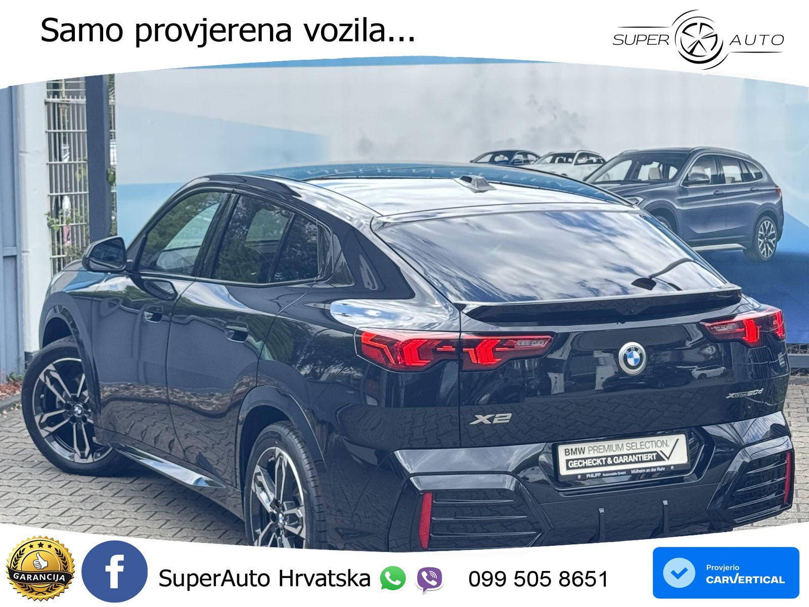 BMW X2 xDrive20d Steptronic M Sport LED+GR SJED+ACC