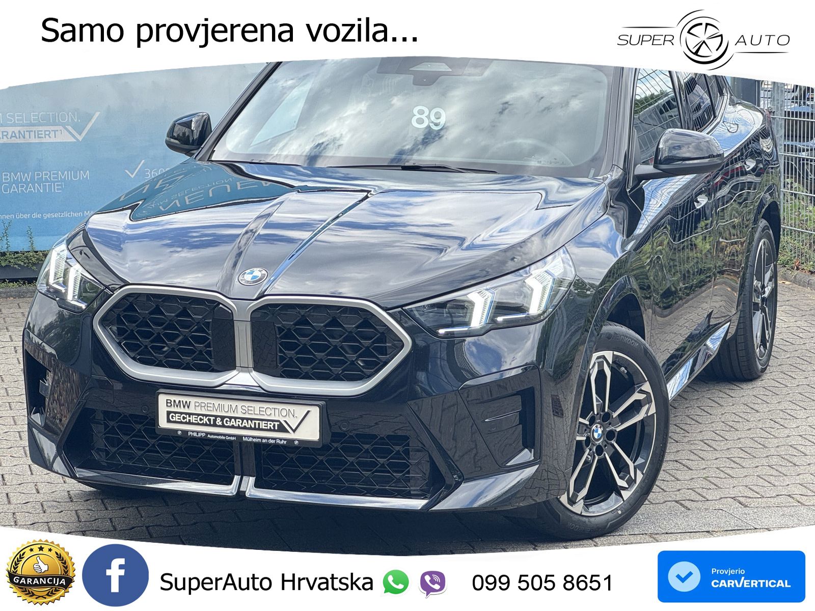 BMW X2 xDrive20d Steptronic M Sport LED+GR SJED+ACC