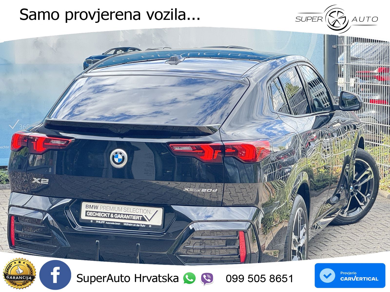BMW X2 xDrive20d Steptronic M Sport LED+GR SJED+ACC