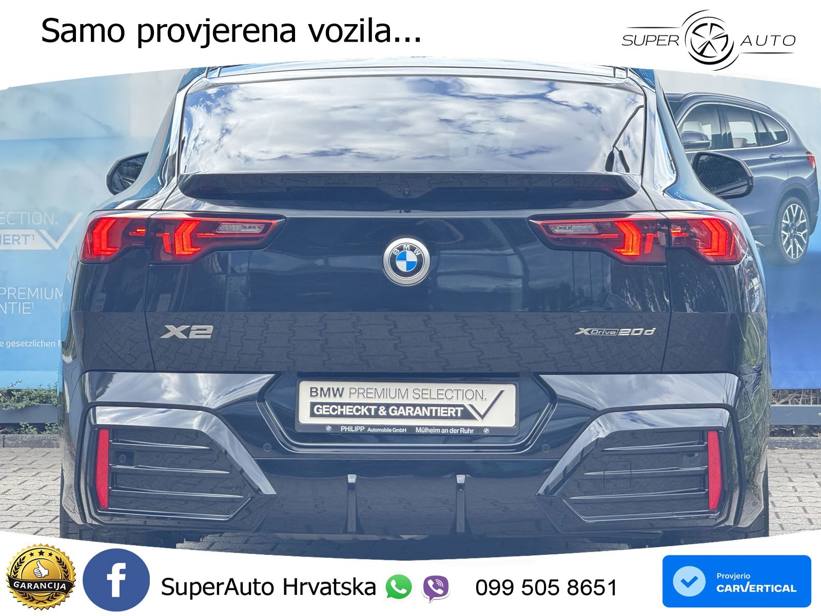 BMW X2 xDrive20d Steptronic M Sport LED+GR SJED+ACC