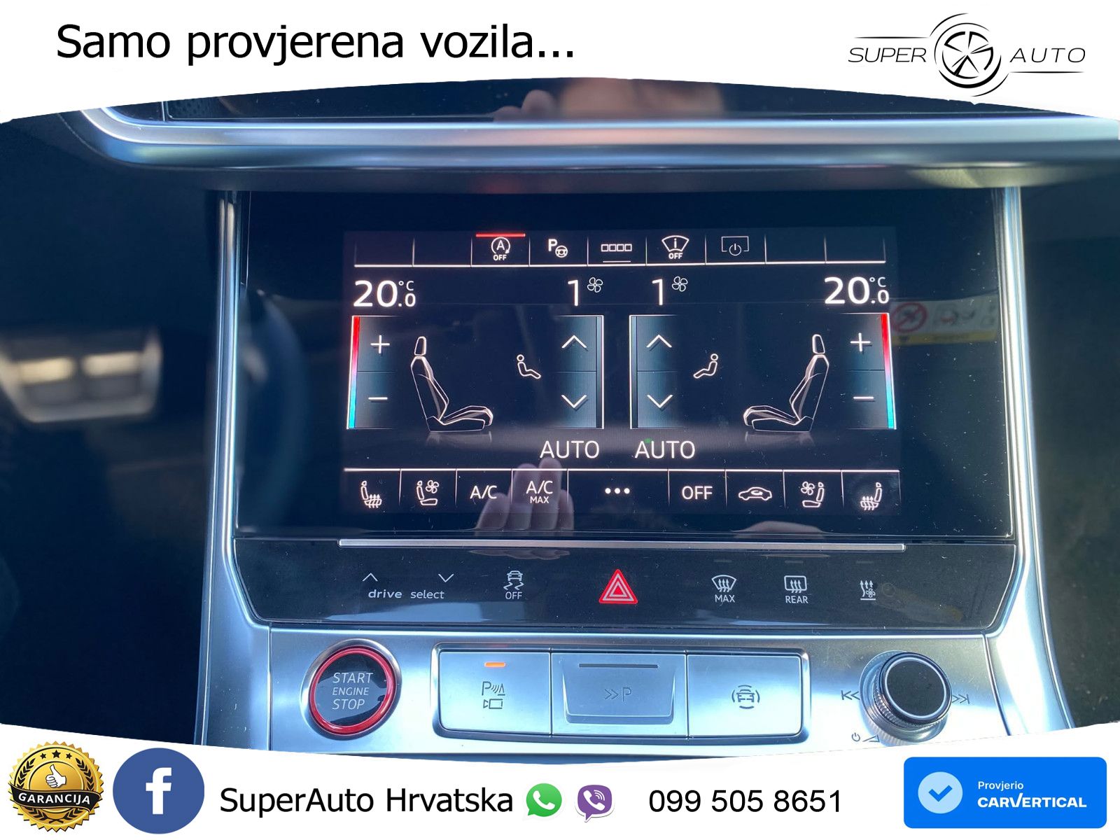 Audi RS6 Avant 4.0 TFSI V8 performance (630 KS)  quattro tiptronic LED+GR SJED+ACC