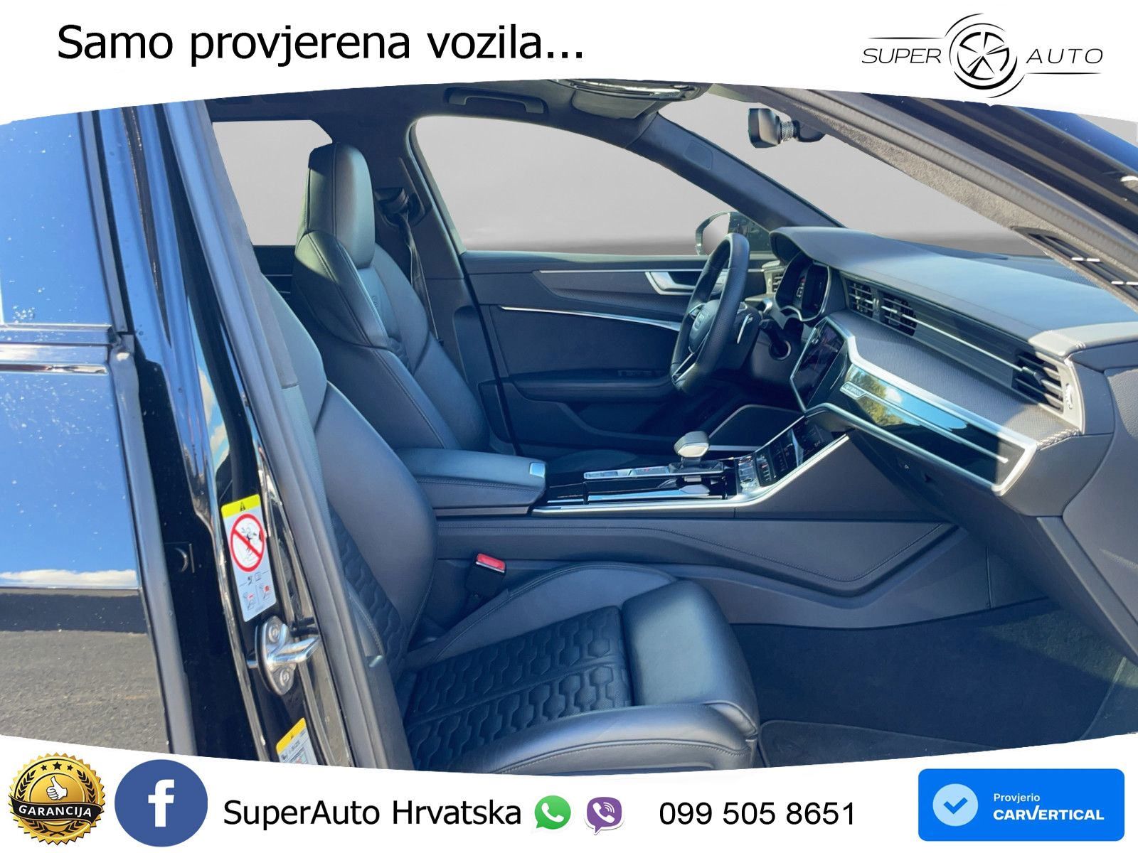 Audi RS6 Avant 4.0 TFSI V8 performance (630 KS)  quattro tiptronic LED+GR SJED+ACC