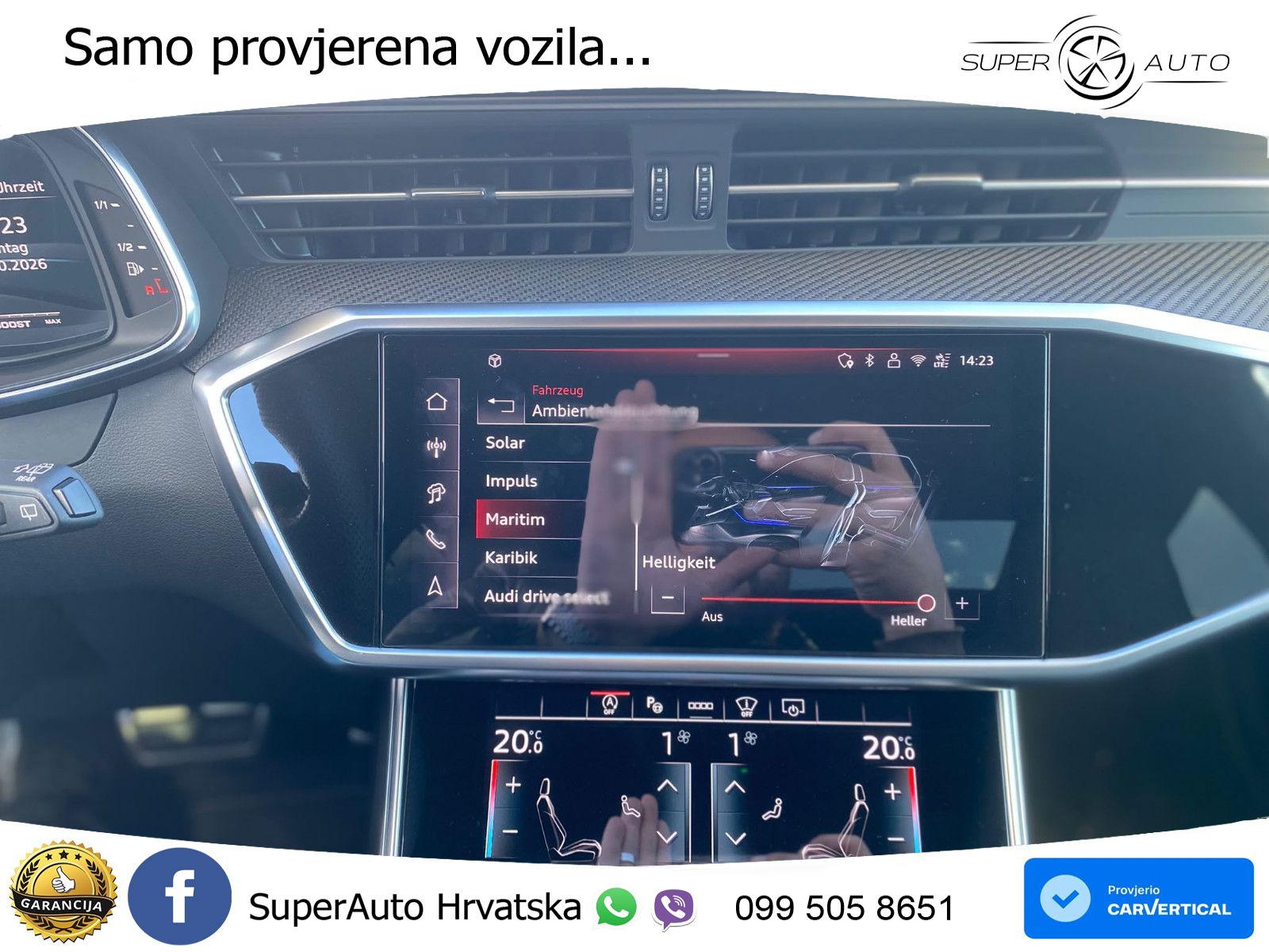 Audi RS6 Avant 4.0 TFSI V8 performance (630 KS)  quattro tiptronic LED+GR SJED+ACC