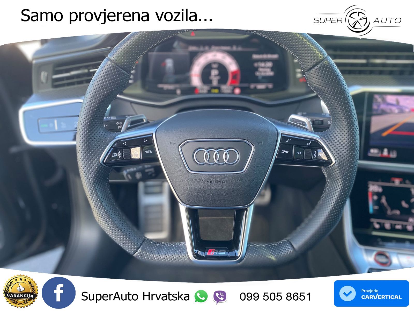 Audi RS6 Avant 4.0 TFSI V8 performance (630 KS)  quattro tiptronic LED+GR SJED+ACC