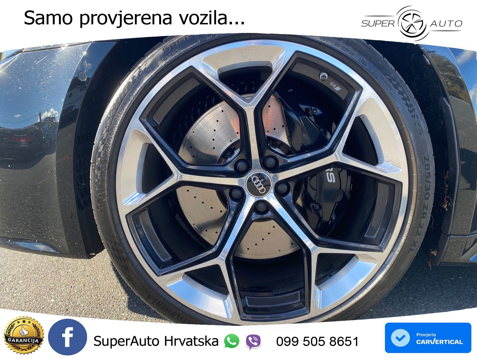 Audi RS6 Avant 4.0 TFSI V8 performance (630 KS)  quattro tiptronic LED+GR SJED+ACC