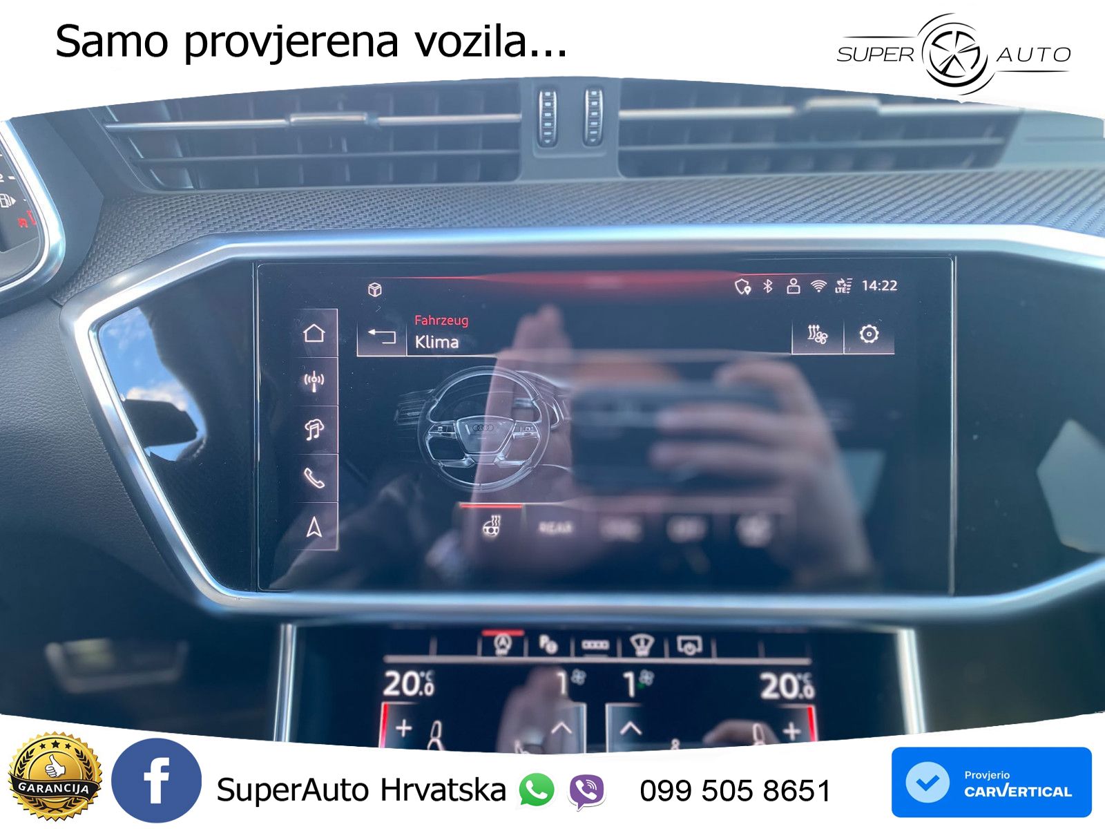 Audi RS6 Avant 4.0 TFSI V8 performance (630 KS)  quattro tiptronic LED+GR SJED+ACC