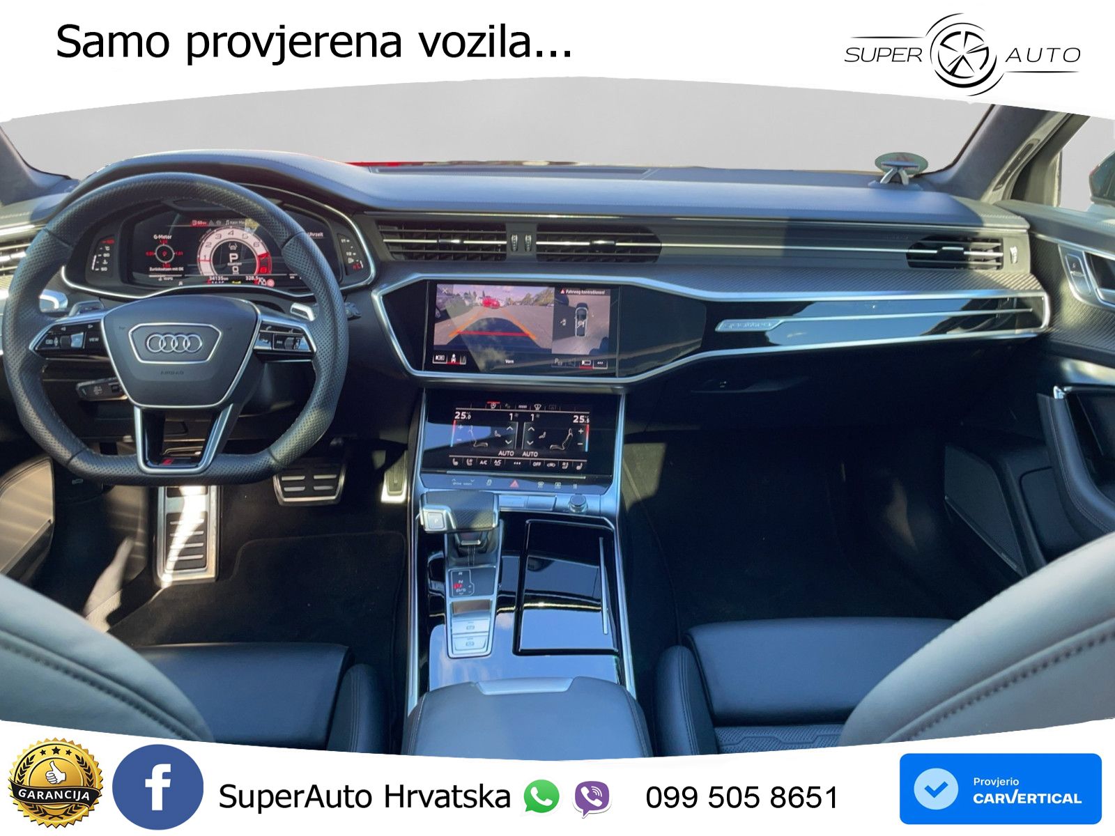 Audi RS6 Avant 4.0 TFSI V8 performance (630 KS)  quattro tiptronic LED+GR SJED+ACC