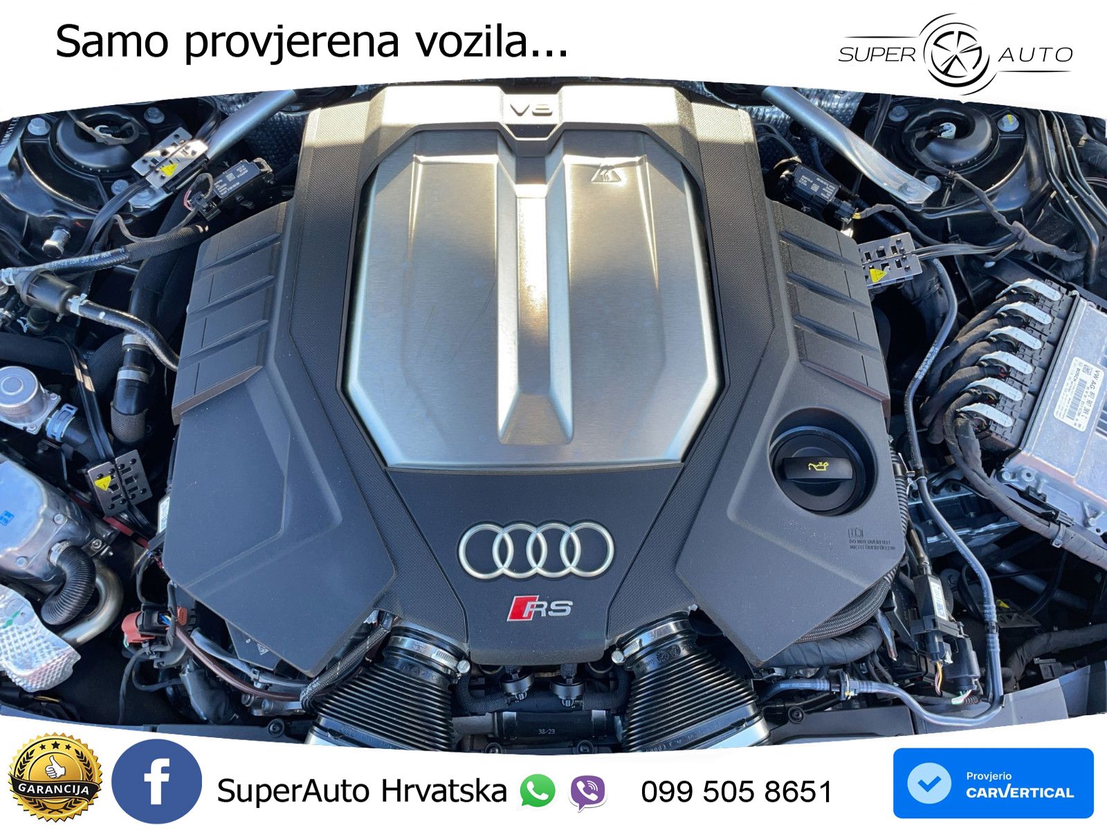 Audi RS6 Avant 4.0 TFSI V8 performance (630 KS)  quattro tiptronic LED+GR SJED+ACC